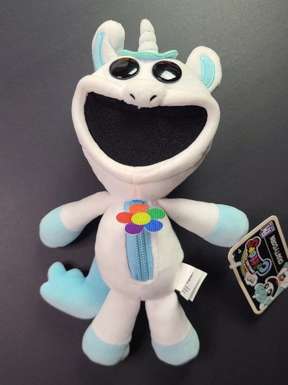 Poppy Playtime Smiling Critters 8-inch White Craftycorn Plush Toy